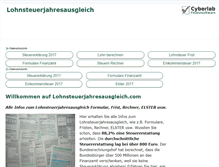 Tablet Screenshot of lohnsteuerjahresausgleich.com